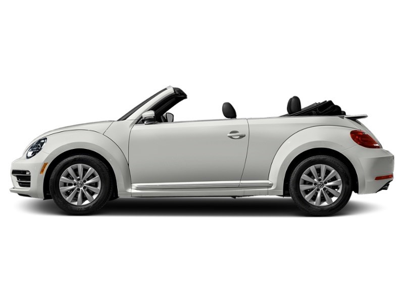 2018 Volkswagen Beetle Trendline Auto Pure White w/Black Roof  Shot 3
