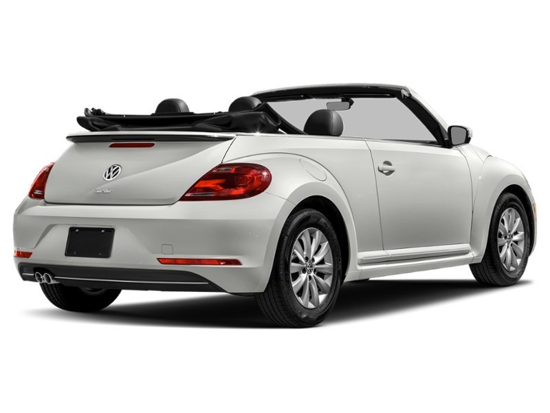 2018 Volkswagen Beetle Trendline Auto Pure White w/Black Roof  Shot 2