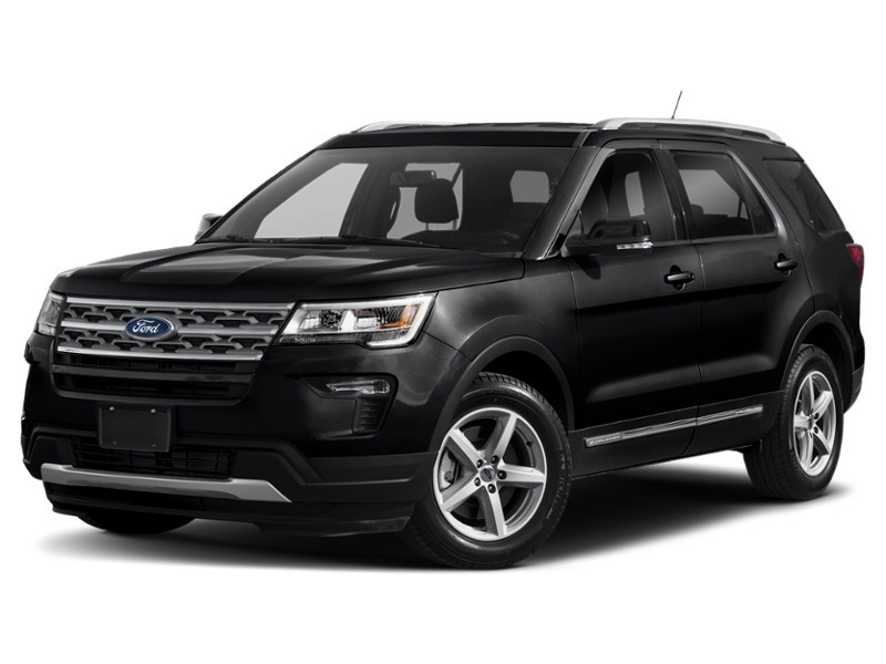 2018 Ford Explorer XLT 4WD Shadow Black  Shot 22