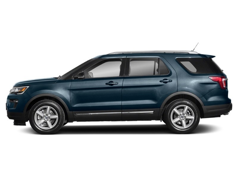 2018 Ford Explorer XLT 4WD Blue Metallic  Shot 3