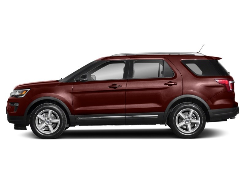 2018 Ford Explorer XLT 4WD Burgundy Velvet Metallic Tinted Clearcoat  Shot 35