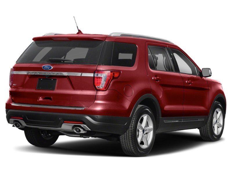 2018 Ford Explorer XLT 4WD Ruby Red Metallic Tinted Clearcoat  Shot 60