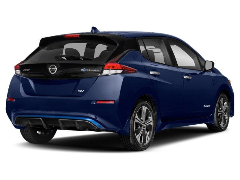 2018 Nissan LEAF SL Hatchback Deep Blue Pearl  Shot 6