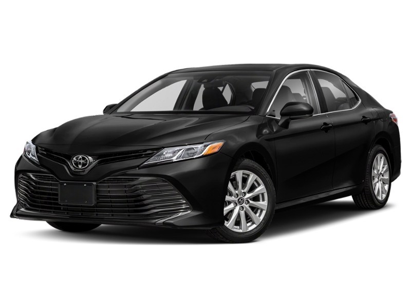 2019 Toyota Camry LE Auto Midnight Black Metallic  Shot 1