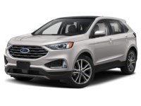 2019 Ford Edge Titanium AWD White Platinum Metallic Tri-Coat  Shot 1