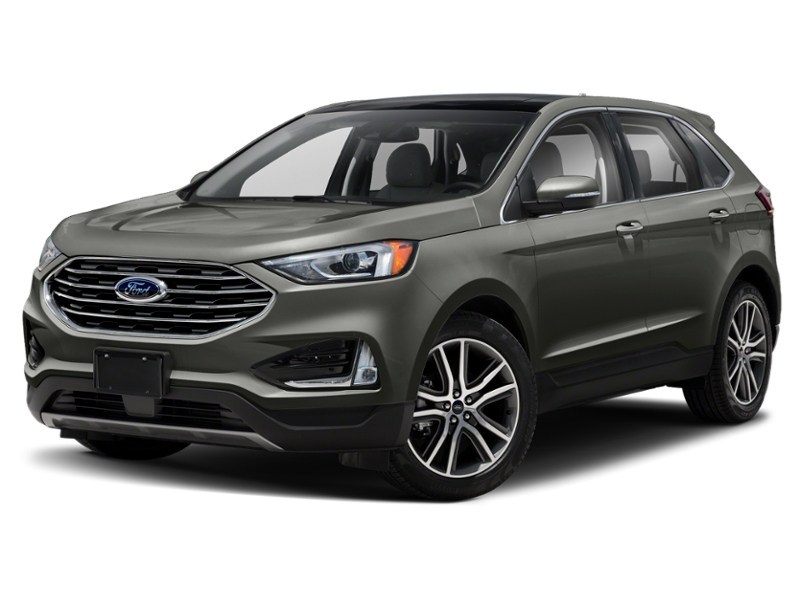 2019 Ford Edge Titanium AWD Baltic Sea Green Metallic  Shot 7