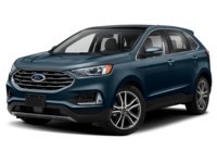 2019 Ford Edge Titanium AWD Blue Metallic  Shot 22