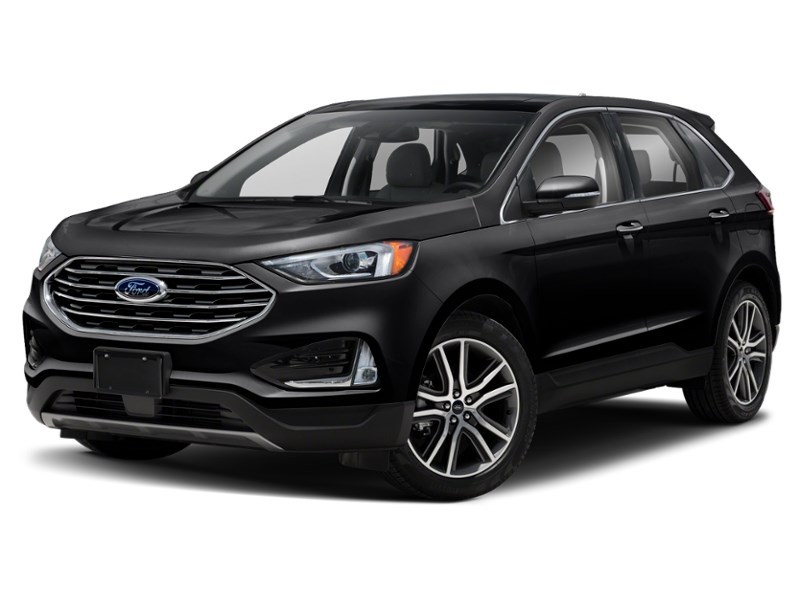 2019 Ford Edge Titanium AWD Agate Black  Shot 43