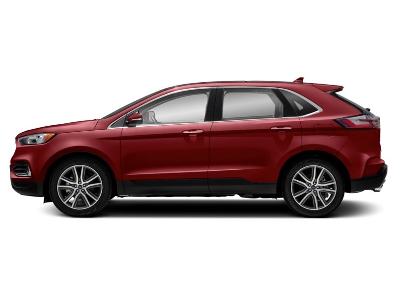 2019 Ford Edge Titanium AWD Ruby Red Metallic Tinted Clearcoat  Shot 41
