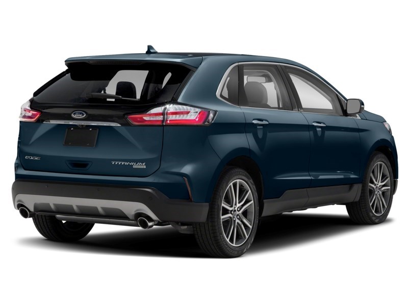 2019 Ford Edge Titanium AWD Blue Metallic  Shot 24