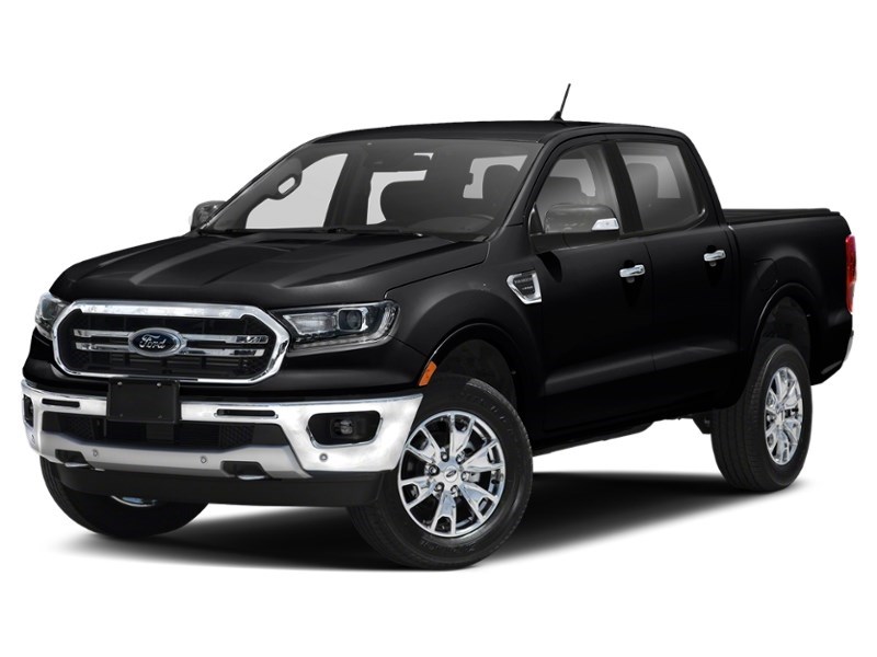 2019 Ford Ranger LARIAT 4WD SuperCrew 5' Box Shadow Black  Shot 4