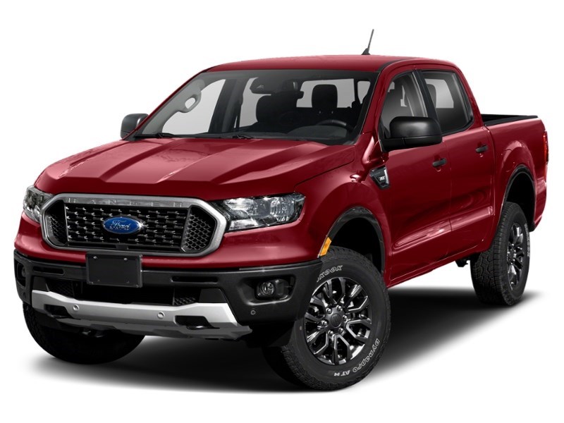 2021 Ford Ranger XLT 4WD SuperCrew 5' Box Rapid Red Metallic Tinted Clearcoat  Shot 4