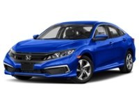 2020 Honda Civic Sedan LX CVT Aegean Blue Metallic  Shot 4