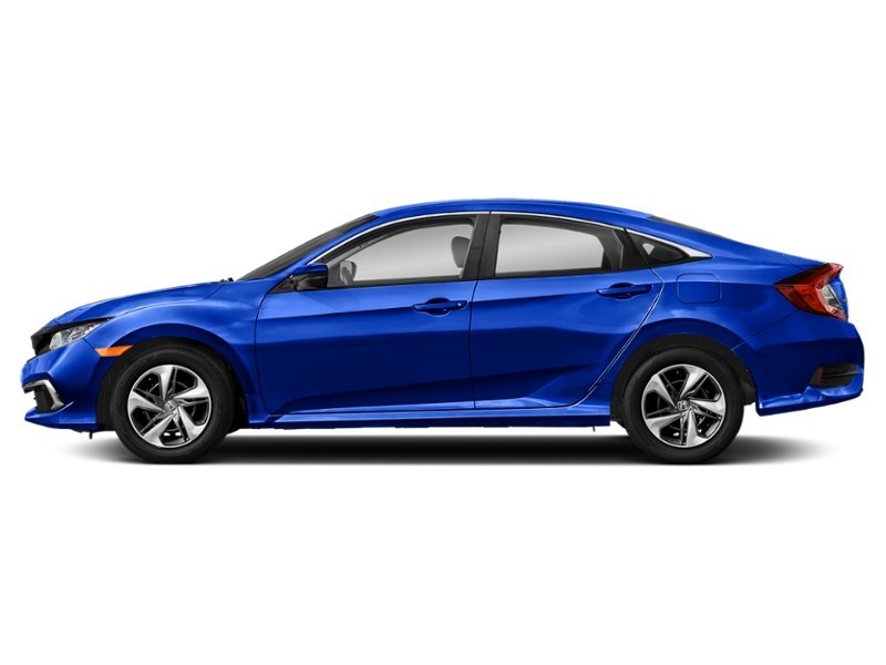 2020 Honda Civic Sedan LX CVT Aegean Blue Metallic  Shot 5