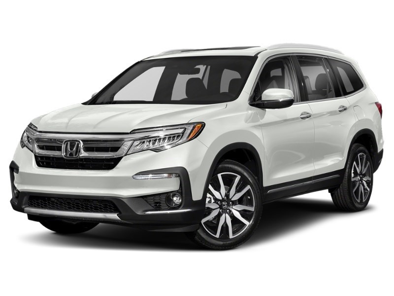 2021 Honda Pilot Touring 7-Passenger AWD Platinum White Pearl  Shot 4