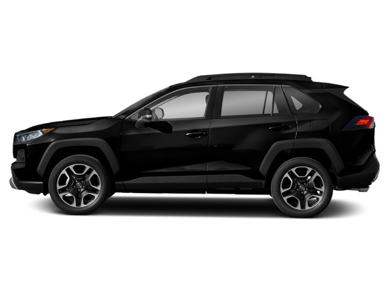 2019 Toyota RAV4 AWD Trail Midnight Black Metallic  Shot 5