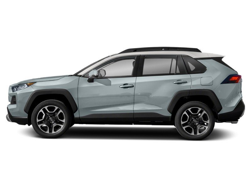 2019 Toyota RAV4 AWD Trail Lunar Rock w/White Roof  Shot 3