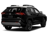 2019 Toyota RAV4 AWD Trail Midnight Black Metallic w/White Roof  Shot 20