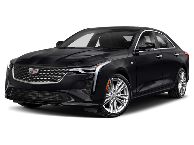 2022 Cadillac CT4 4dr Sdn Premium Luxury Stellar Black Metallic  Shot 1