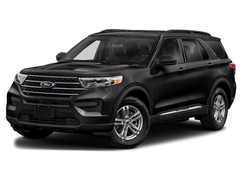 2022 Ford Explorer XLT | 4WD | 2.3L | NAV | ADPTV CRUISE | 7 PASS Agate Black Metallic  Shot 4