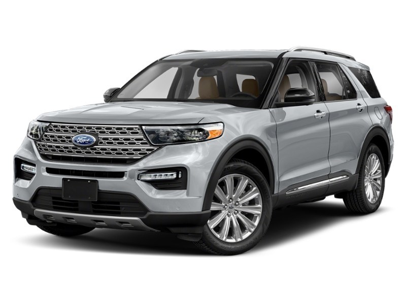2020 Ford Explorer Limited 4WD Iconic Silver Metallic  Shot 1