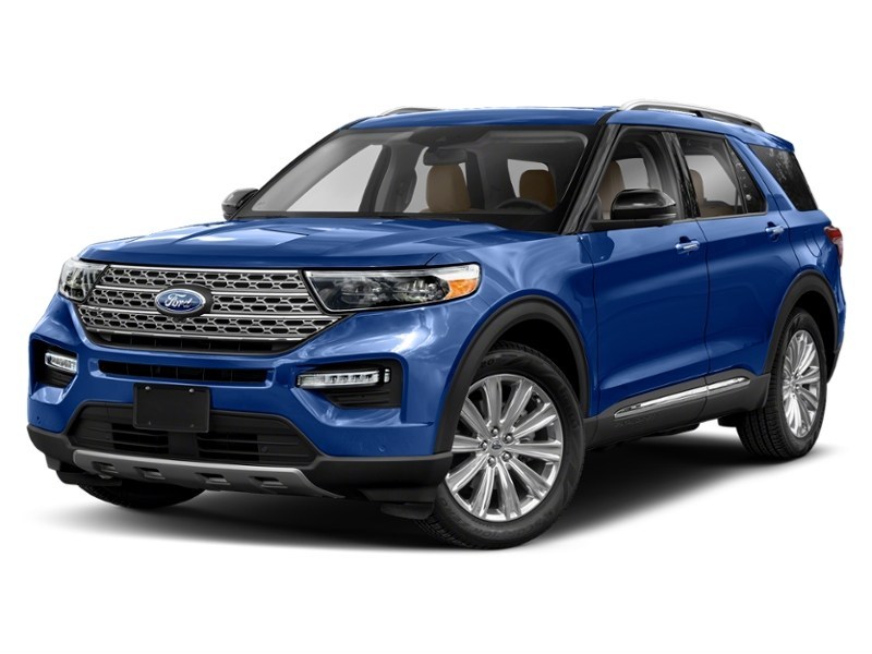 2022 Ford Explorer Limited | 4WD | NAV | 360 | HTD/COOL SEATS | B&O Atlas Blue Metallic  Shot 4