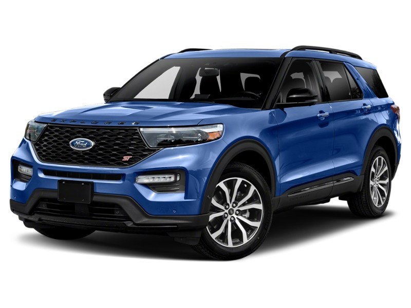 2022 Ford Explorer ST 4WD Atlas Blue Metallic  Shot 1