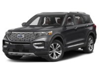 2021 Ford Explorer Platinum 4WD Agate Black Metallic  Shot 4