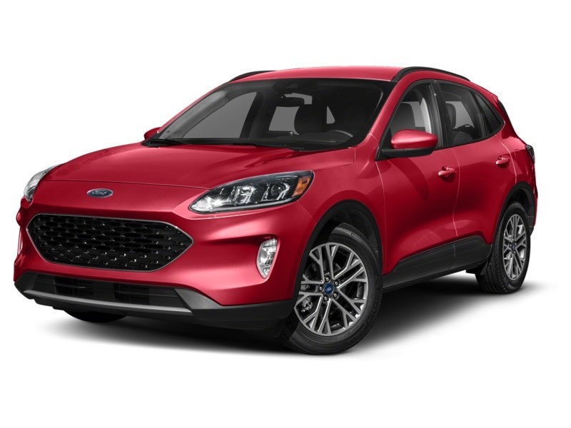2020 Ford Escape SEL AWD Rapid Red Metallic Tinted Clearcoat  Shot 4