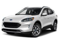 2022 Ford Escape Titanium AWD Star White Metallic Tri-Coat  Shot 1