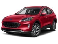 2021 Ford Escape Titanium Hybrid AWD Rapid Red Metallic Tinted Clearcoat  Shot 16