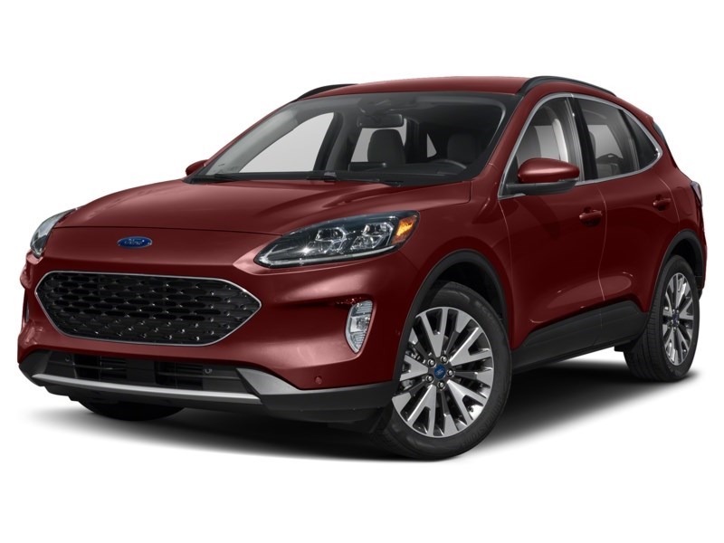 2021 Ford Escape Titanium Hybrid AWD Bronze Fire Metallic  Shot 34