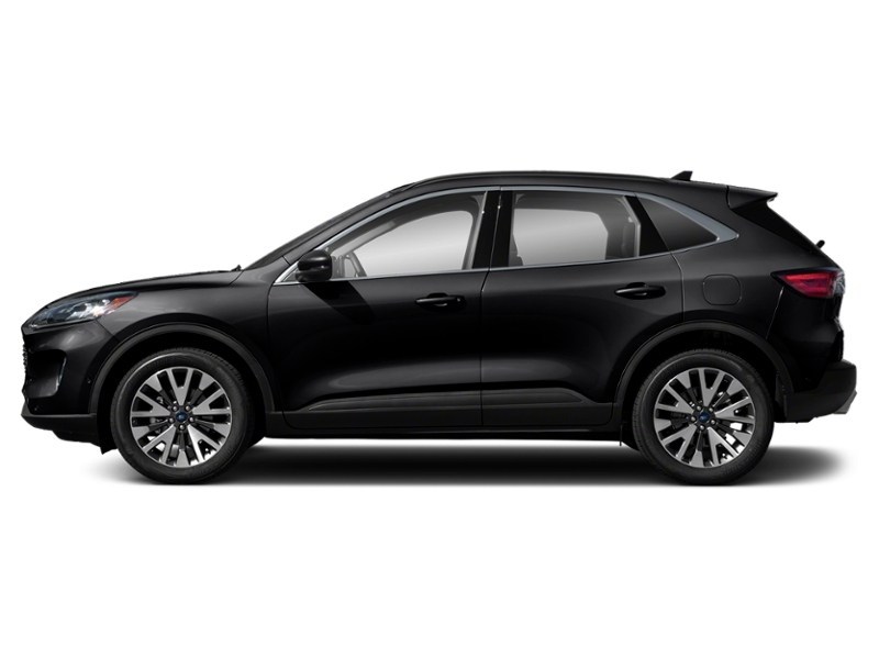2021 Ford Escape Titanium Hybrid AWD Agate Black Metallic  Shot 5