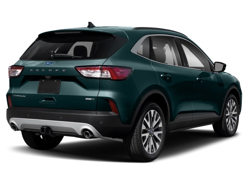 2020 Ford Escape Titanium Hybrid | AWD | NAV | LEATHER | B&O Dark Persian Green Metallic  Shot 2