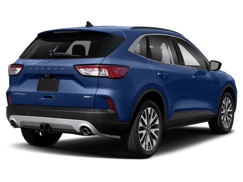 2022 Ford Escape Titanium Hybrid AWD Stone Blue Metallic  Shot 2