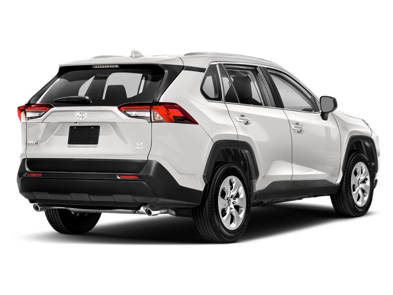 2022 Toyota RAV4 LE AWD White  Shot 6
