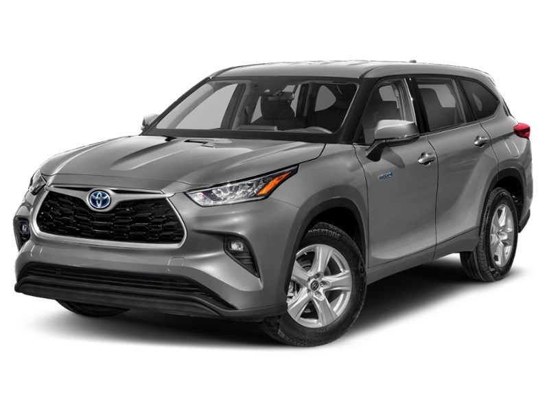 2022 Toyota Highlander Hybrid Hybrid XLE AWD Celestial Silver Metallic  Shot 8