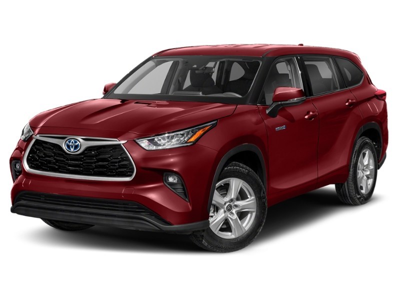 2022 Toyota Highlander Hybrid Hybrid XLE AWD Ruby Flare Pearl  Shot 17
