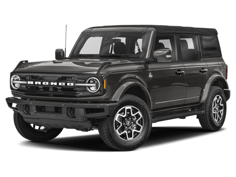 2023 Ford Bronco Outer Banks 4 Door 4x4 Carbonized Grey Metallic  Shot 1