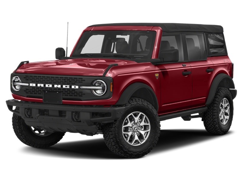 2021 Ford Bronco Badlands 4 Door Advanced 4x4 Rapid Red Metallic Tinted Clearcoat  Shot 10