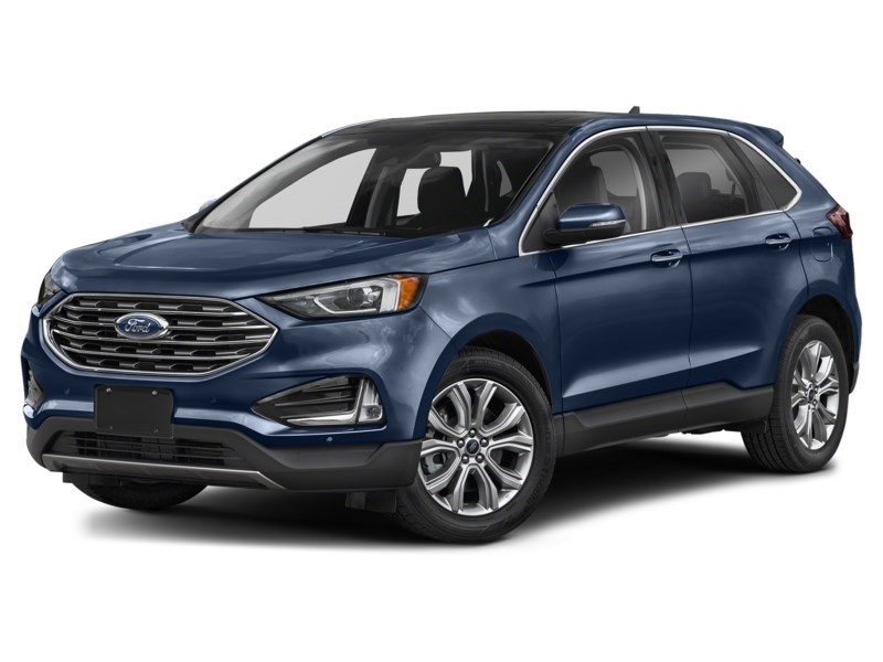 2022 Ford Edge Titanium AWD Stone Blue Metallic  Shot 19