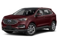 2022 Ford Edge Titanium AWD Burgundy Velvet Metallic Tinted Clearcoat  Shot 40