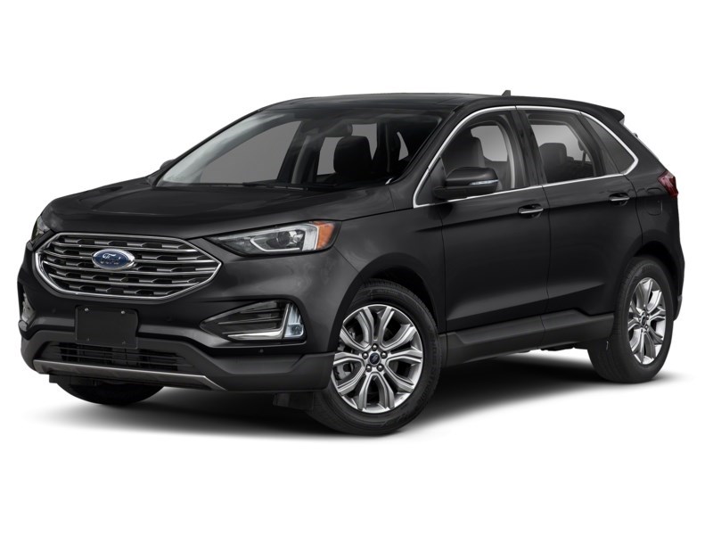 2022 Ford Edge Titanium AWD Agate Black Metallic  Shot 47