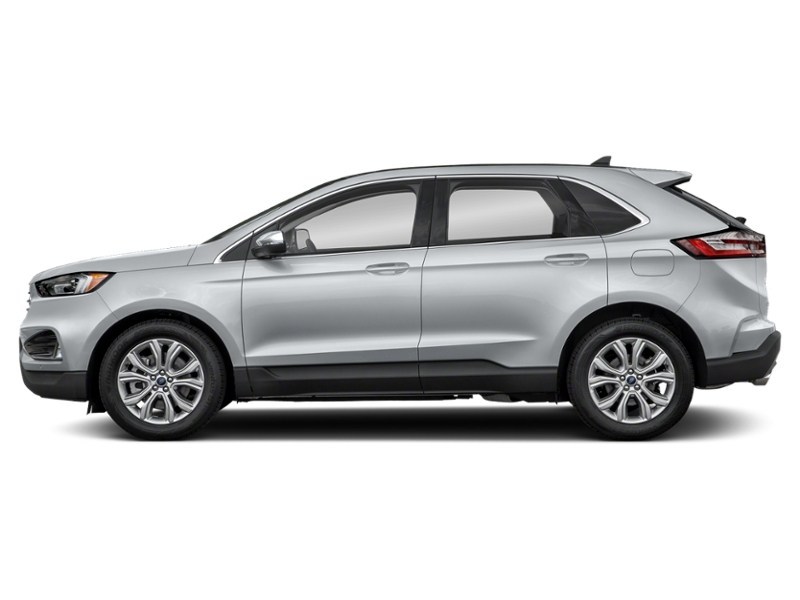 2022 Ford Edge Titanium AWD Iconic Silver Metallic  Shot 3