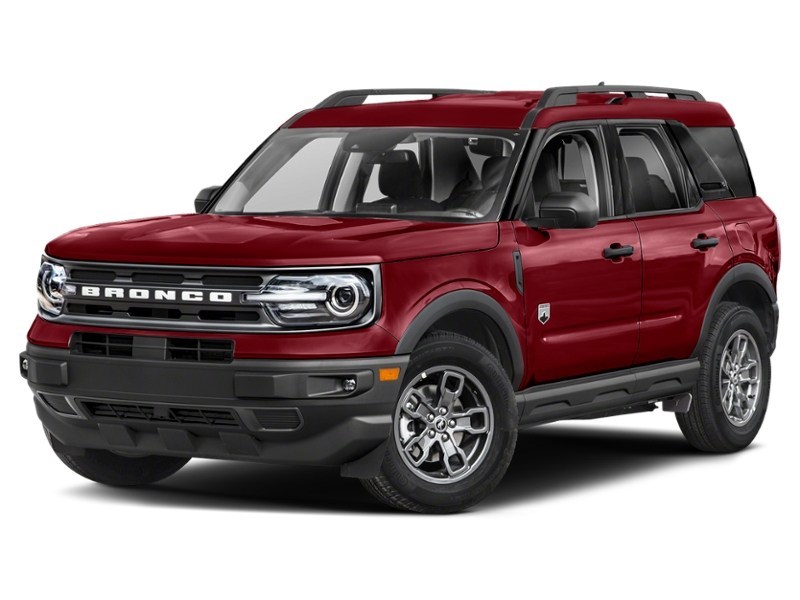 2021 Ford Bronco Sport Big Bend 4x4 Rapid Red Metallic Tinted Clearcoat  Shot 7