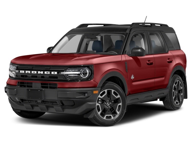 2022 Ford Bronco Sport Outer Banks 4x4 Hot Pepper Red Tinted Clearcoat  Shot 8