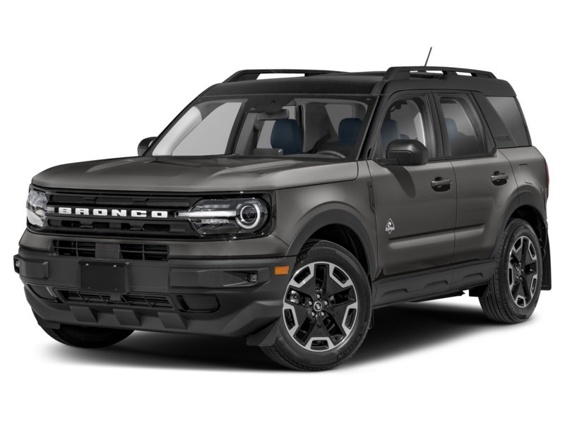 2022 Ford Bronco Sport Outer Banks 4x4 Carbonized Grey Metallic  Shot 44