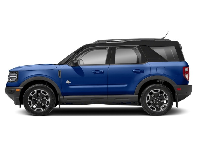 2024 Ford Bronco Sport Outer Banks 4x4 Atlas Blue Metallic  Shot 4