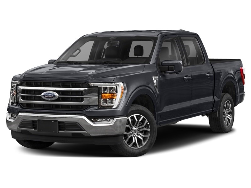 2022 Ford F-150 LARIAT | 4X4 | 5.0L | 502A | ROOF | 360 | PWR TLGT Antimatter Blue Metallic  Shot 4