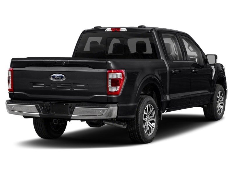 2022 Ford F-150 LARIAT 4WD SuperCrew 5.5' Box Agate Black Metallic  Shot 45